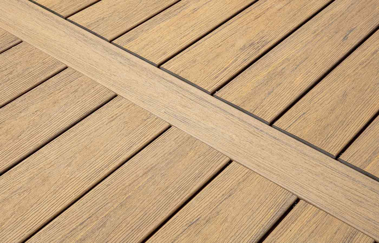 Planche de terrasse rainurée en Composite 1" x 6" TimberTech Reserve - Antique Leather