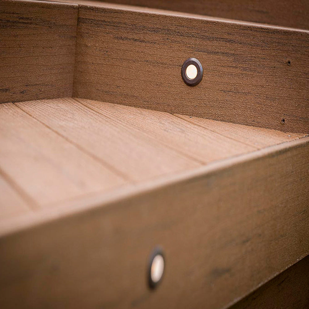 Luminaire de terrasse DEL Bronze Timbertech (Pqt de 4)