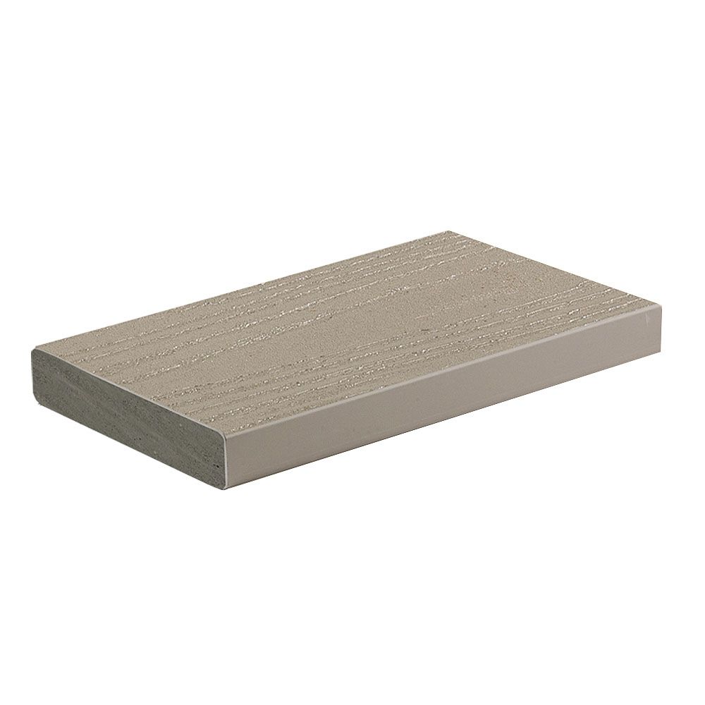 Square Decking Board 1"x6" TimberTech Advanced PVC Harvest - Slate Gray