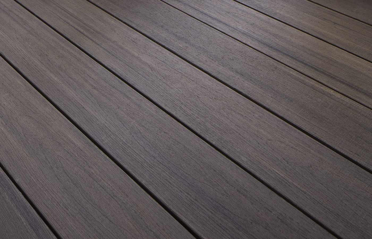 Planche de terrasse carrée en PVC Avancé 1" x 6" TimberTech Landmark - American Walnut