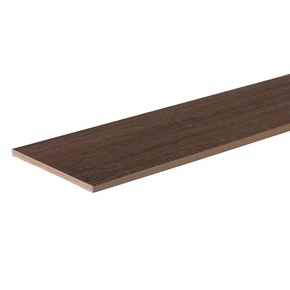 Riser 3/4" x 7 1/4" x 12' TimberTech Advanced PVC Landmark - American Walnut