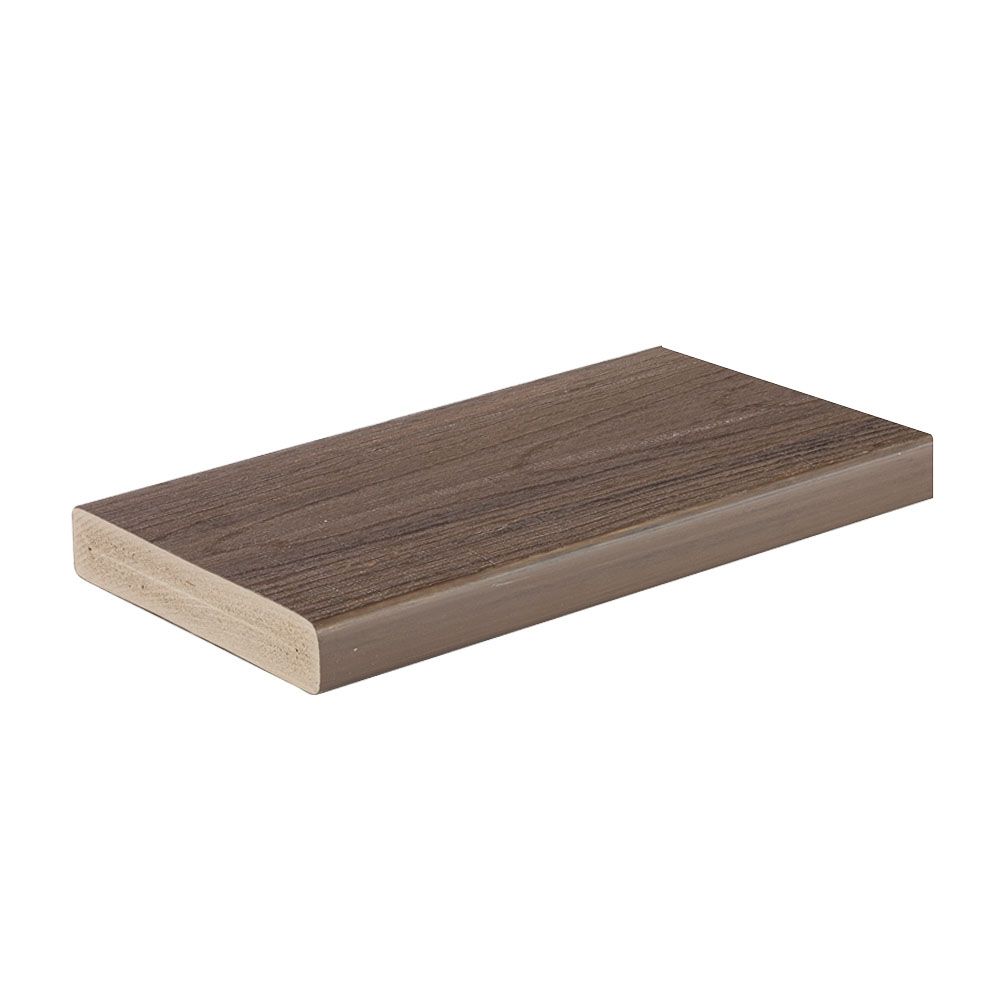 Square Decking Board 1"x6" TimberTech Advanced PVC Landmark - American Walnut