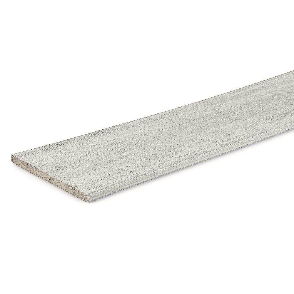 Contremarche de terrasse en PVC Avancé 3/4" x 7 1/4" x 12' TimberTech Landmark - Boardwalk