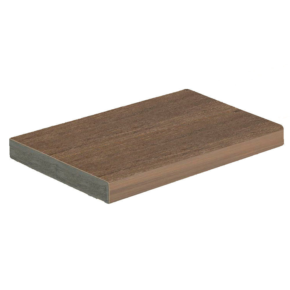 Planche de terrasse carrée en PVC Avancé 1" x 8" x 20' TimberTech Vintage - English Walnut