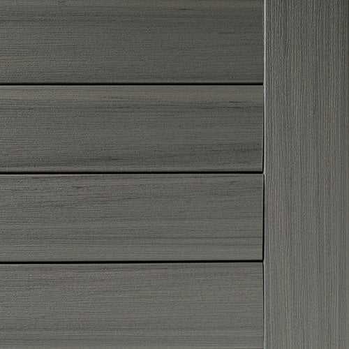 Planche de terrasse rainurée en Composite 1" x 6" TimberTech Prime+ - Sea Salt Gray