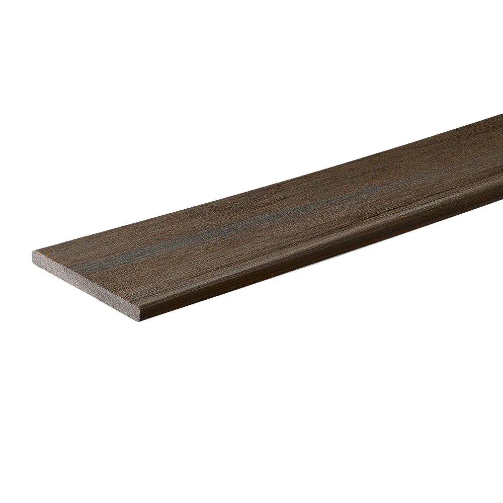 Riser 9/16" x 7 1/4" x 12' TimberTech Composite Prime+ - Dark Cocoa