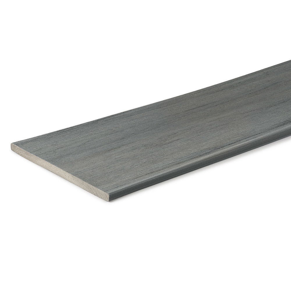 Fascia de terrasse en Composite 9/16" x 12" x 12' TimberTech Prime+ - Sea Salt Gray