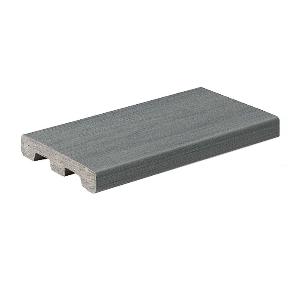 Planche de terrasse carrée en Composite 1" x 6" TimberTech Prime+ - Sea Salt Gray