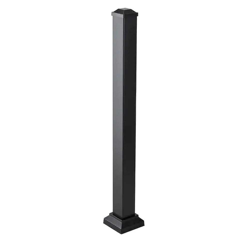 IRX Railing mounting post 3"x3"x38.25" Black - TimberTech