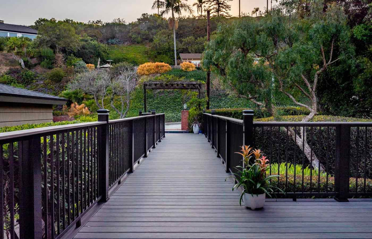 Square Decking Board 1"x6" TimberTech Composite Legacy - Ashwood