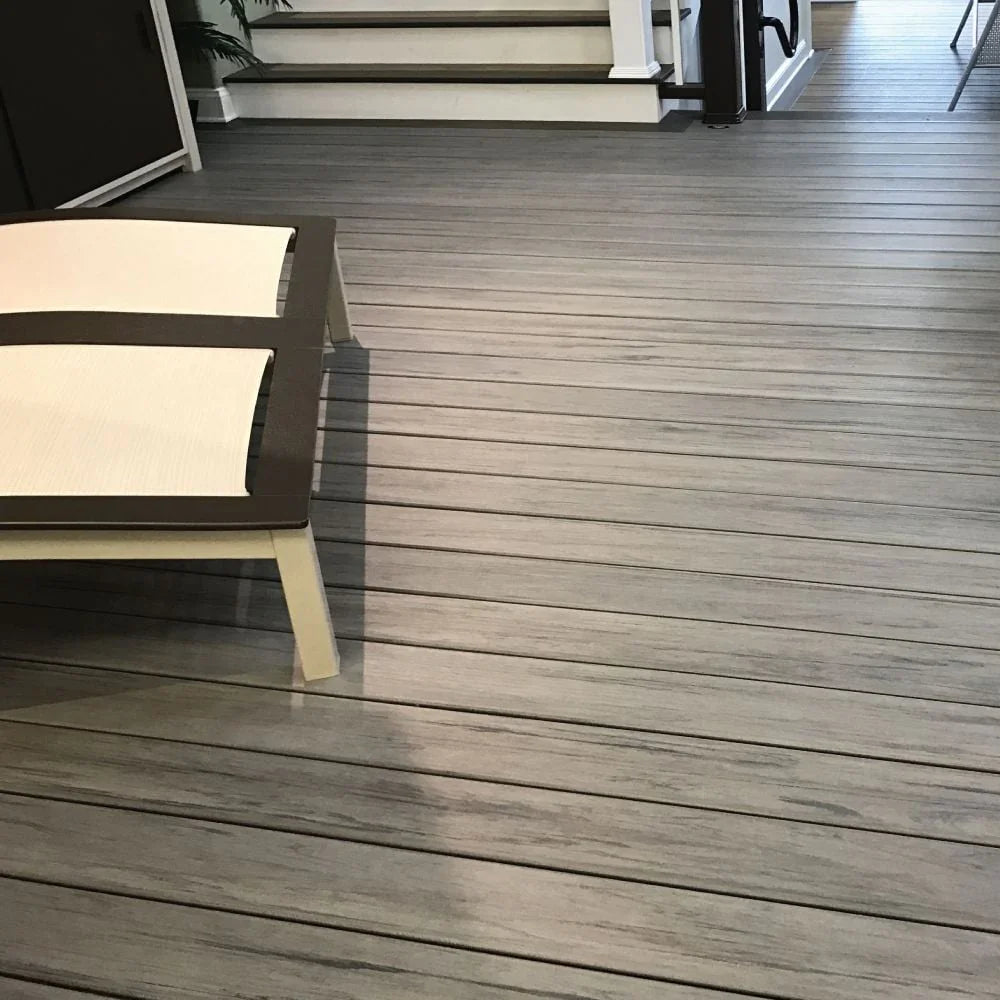 Planche de terrasse rainurée en Composite 1" x 6" TimberTech Legacy - Ashwood
