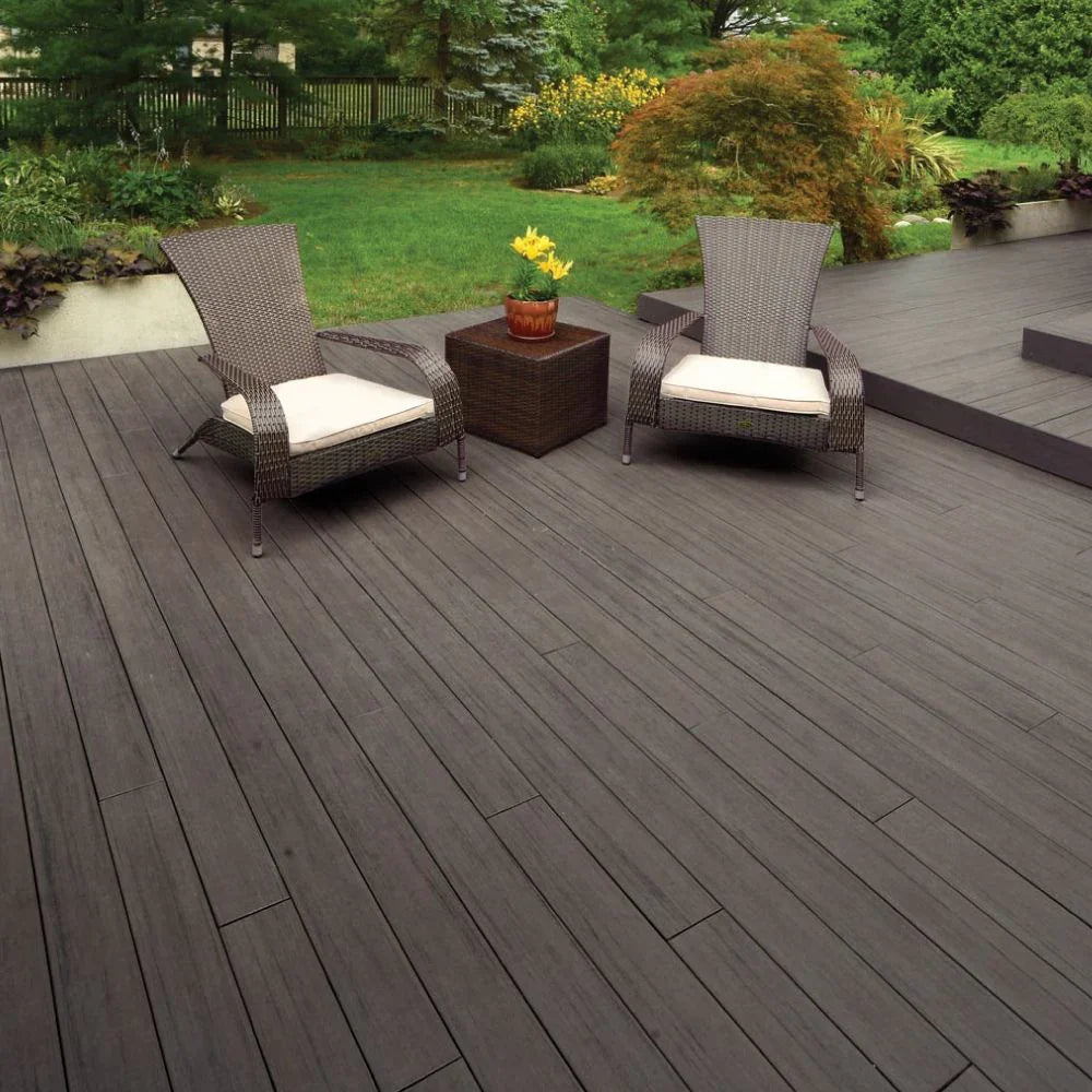 Planche de terrasse rainurée en Composite 1" x 6" TimberTech Legacy - Espresso