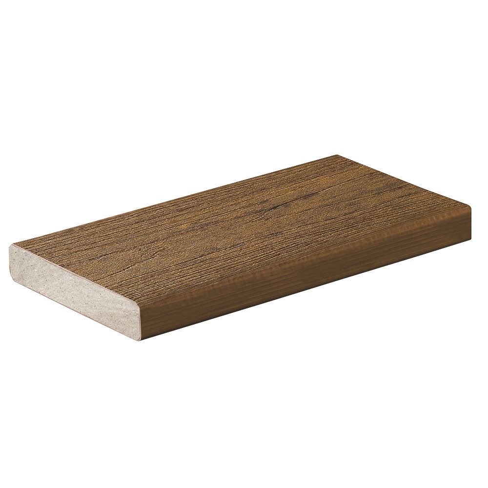 Planche de terrasse carrée en Composite 1" x 6" TimberTech Reserve - Antique Leather