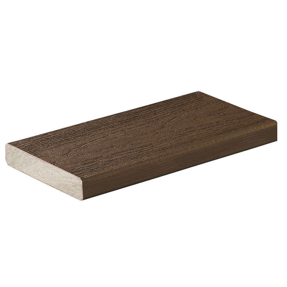 Planche de terrasse carrée en Composite 1" x 6" TimberTech Reserve - Dark Roast