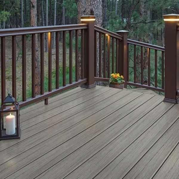 Planche de terrasse carrée en Composite 1" x 6" TimberTech Reserve - Driftwood