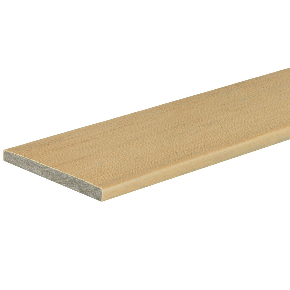 Contremarche de terrasse en Composite 9/16" x 7 1/4" x 12' TimberTech Terrain+ - Natural White Oak