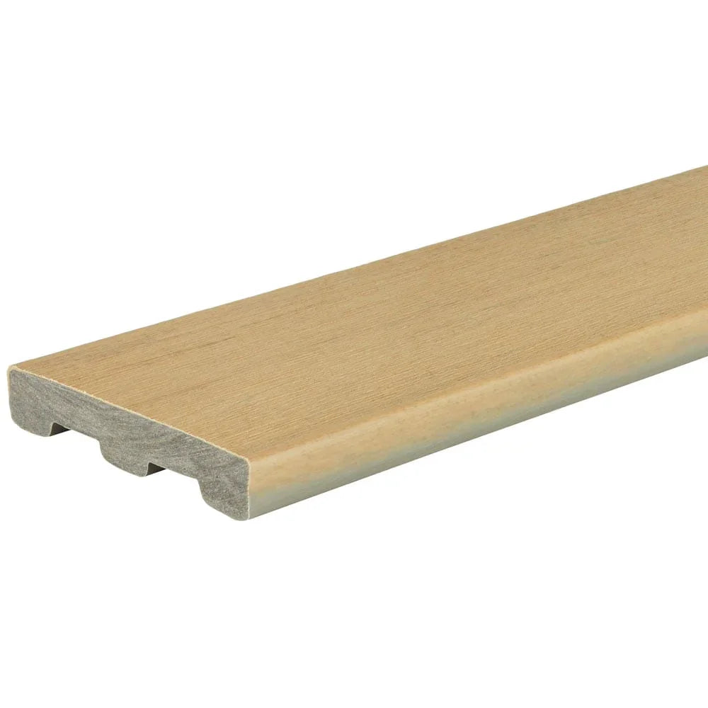 Square Decking Board 1"x6" TimberTech Composite Terrain+ - Natural White Oak