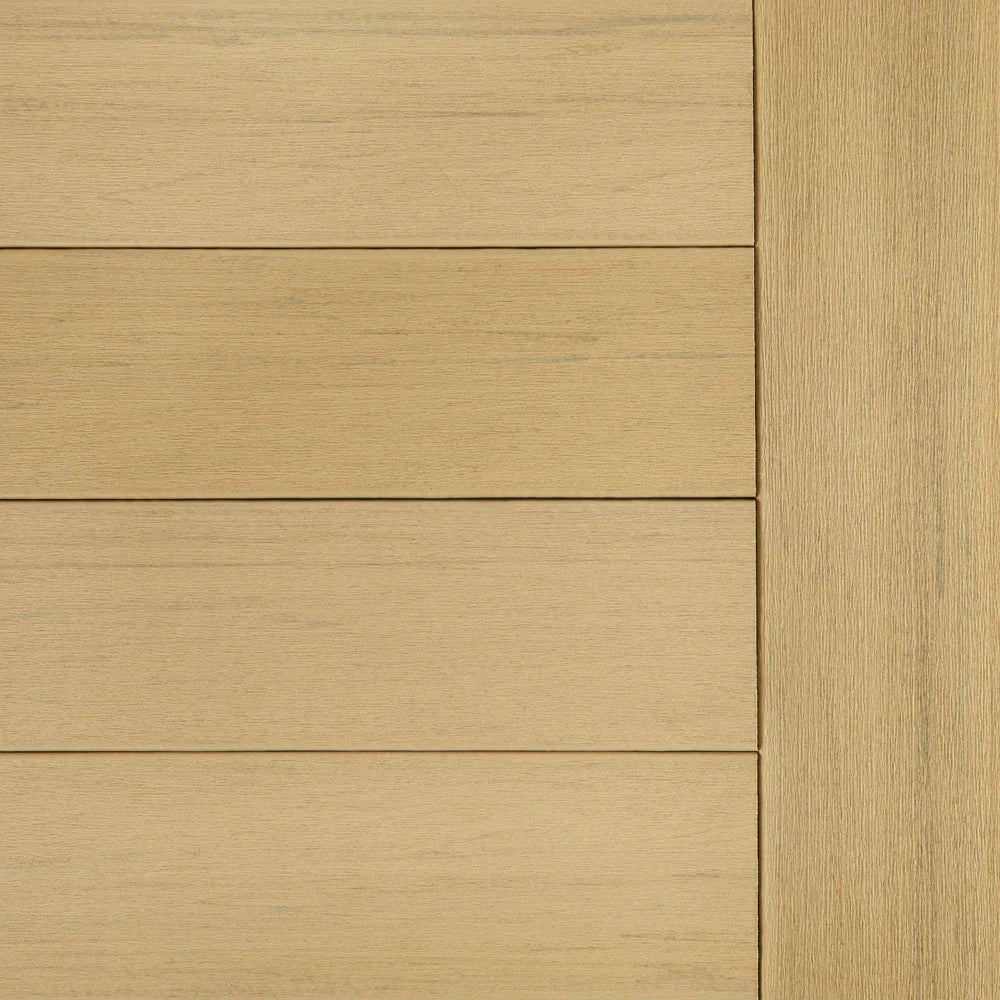 Fascia de terrasse en Composite 1/2" x 11 3/4" x 12' TimberTech Terrain+ - Natural White Oak