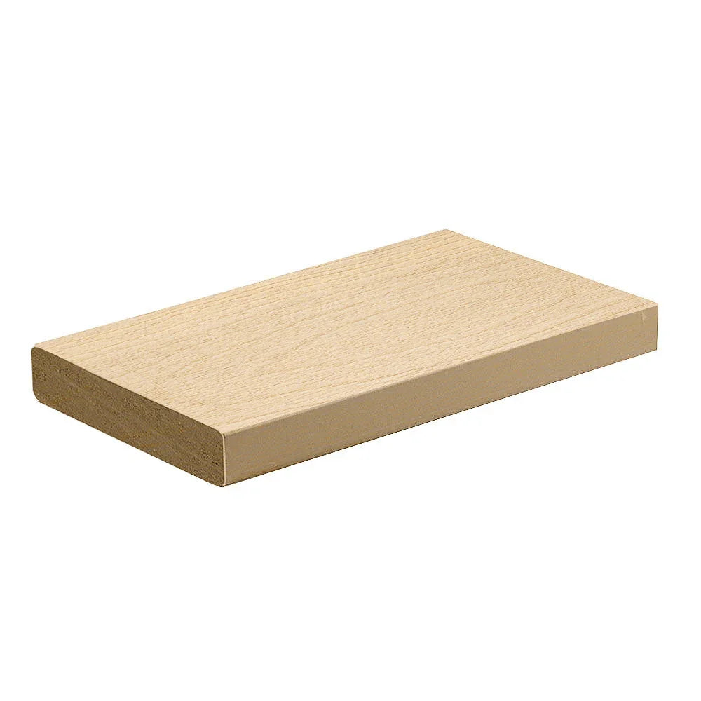 Planche de terrasse carrée en PVC Avancé 1" x 6" TimberTech Harvest+ - Toasted Wheat