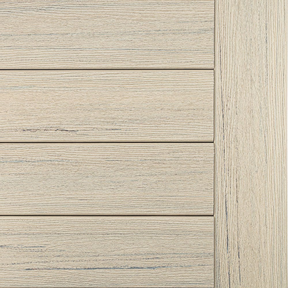 Planche de terrasse rainurée en Composite 1" x 6" TimberTech Reserve - Reclaimed Chestnut