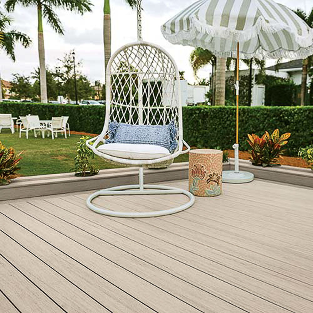 Fascia de terrasse en Composite 9/16" x 12" x 12' TimberTech Reserve - Reclaimed Chestnut