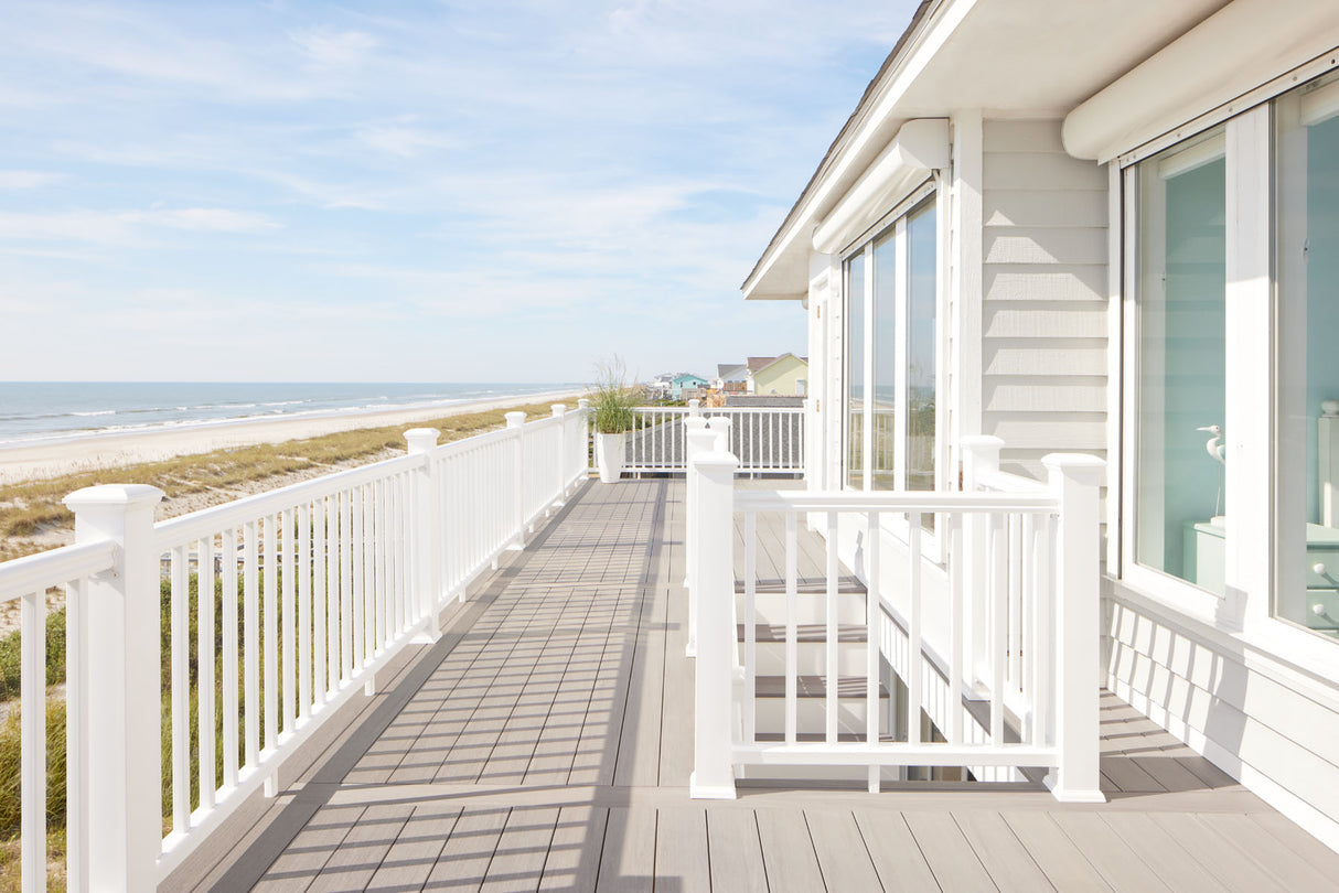 Contremarche de terrasse en PVC Avancé 3/4"x7 1/4"x12' TimberTech Vintage - Coastline