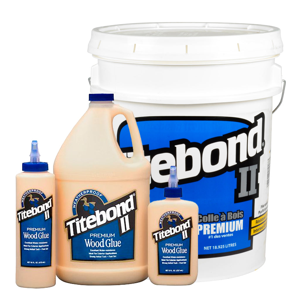Titebond-II Premium wood glue (interior-exterior)