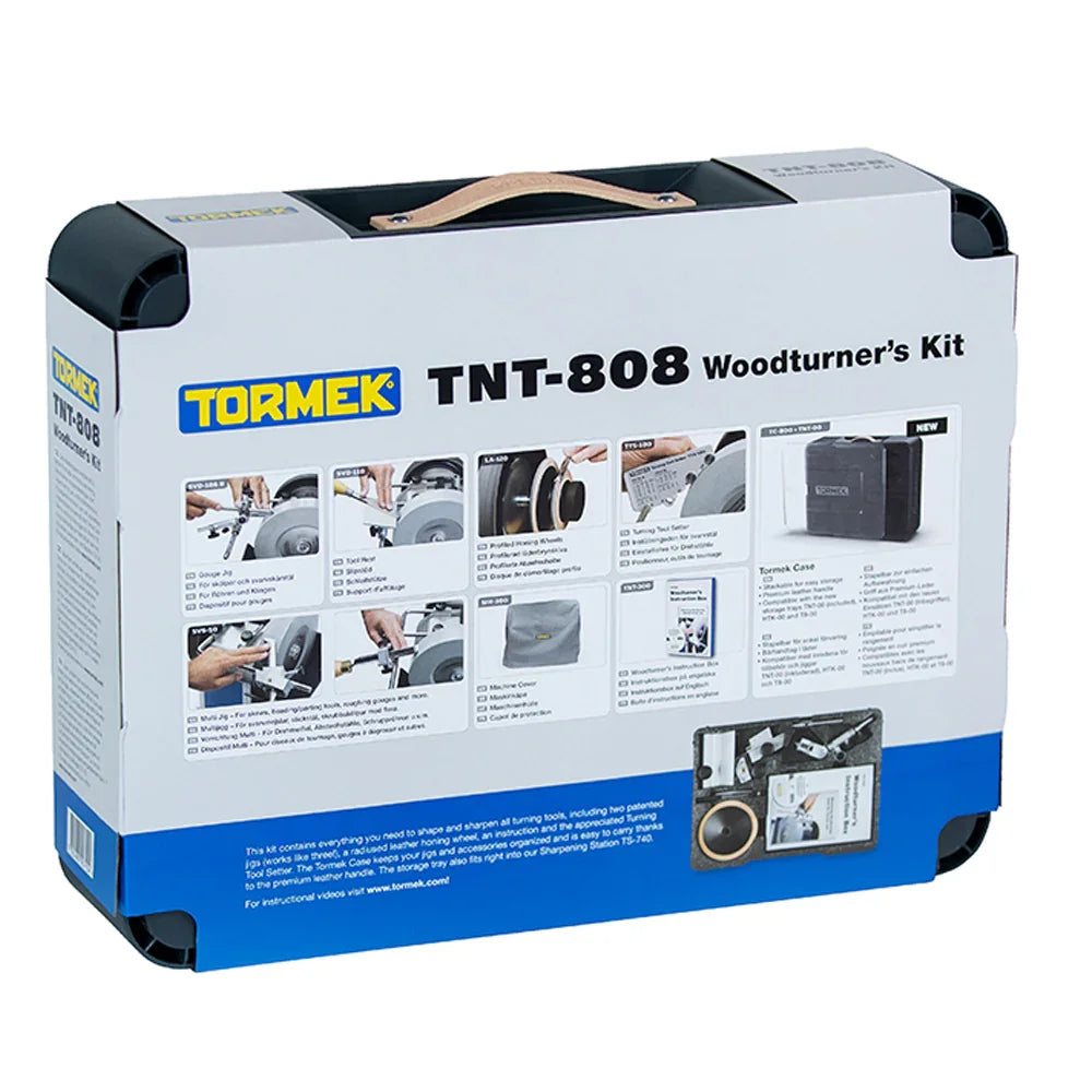 Ensemble du tourneur sur bois TNT-808 - Tormek