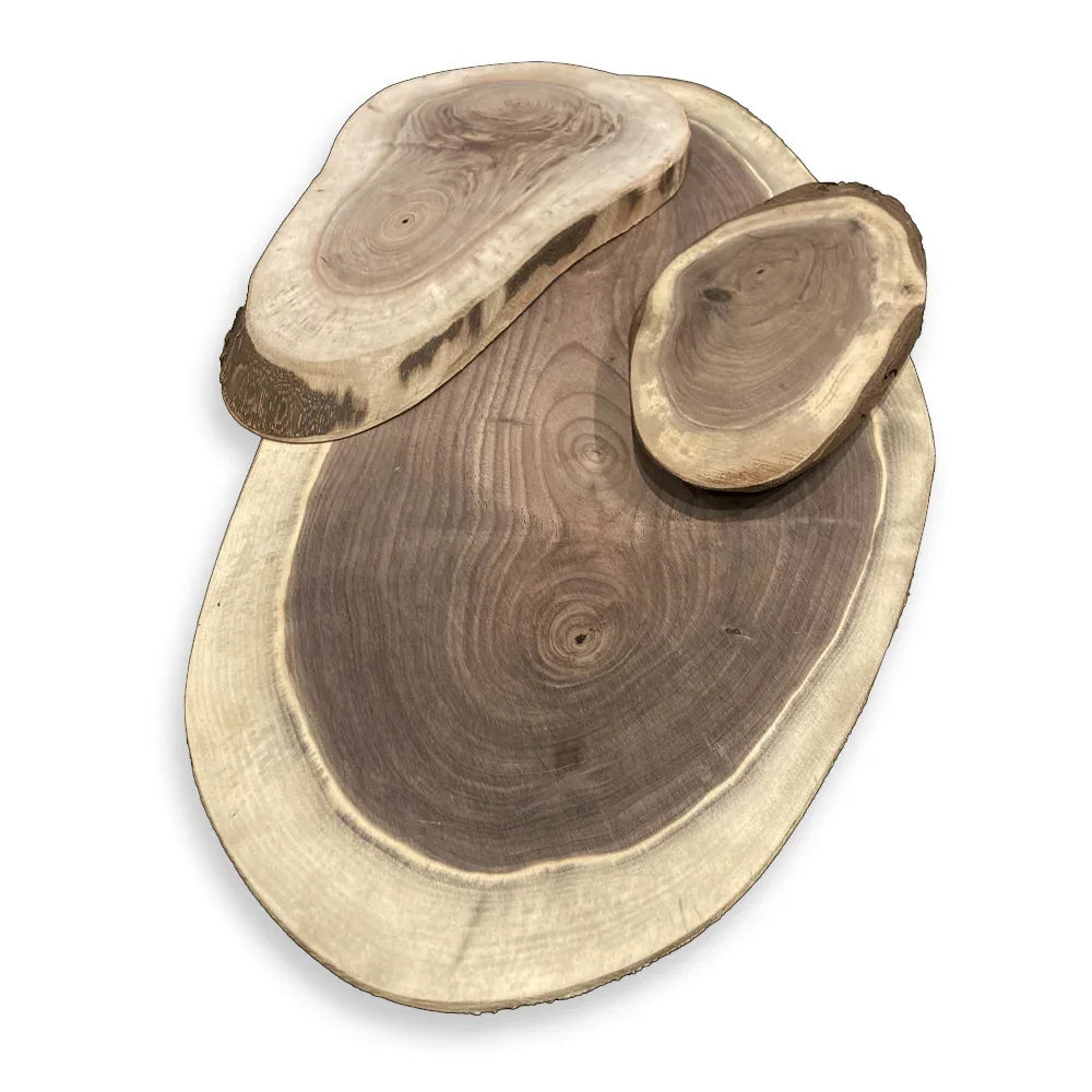 Walnut Oval / Large - 30’’ to 39’’