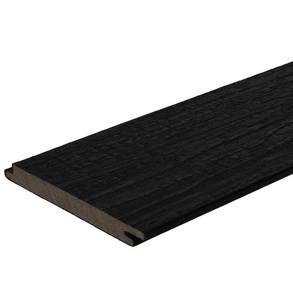 Composite Siding Shou Sugi Ban #US09 - 1/2’’ x 5 1/2’’ Ebony