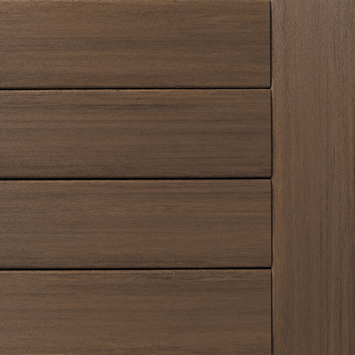 Contremarche de terrasse en PVC Avancé 3/4" x 7 1/4" x 12' TimberTech Vintage - English Walnut