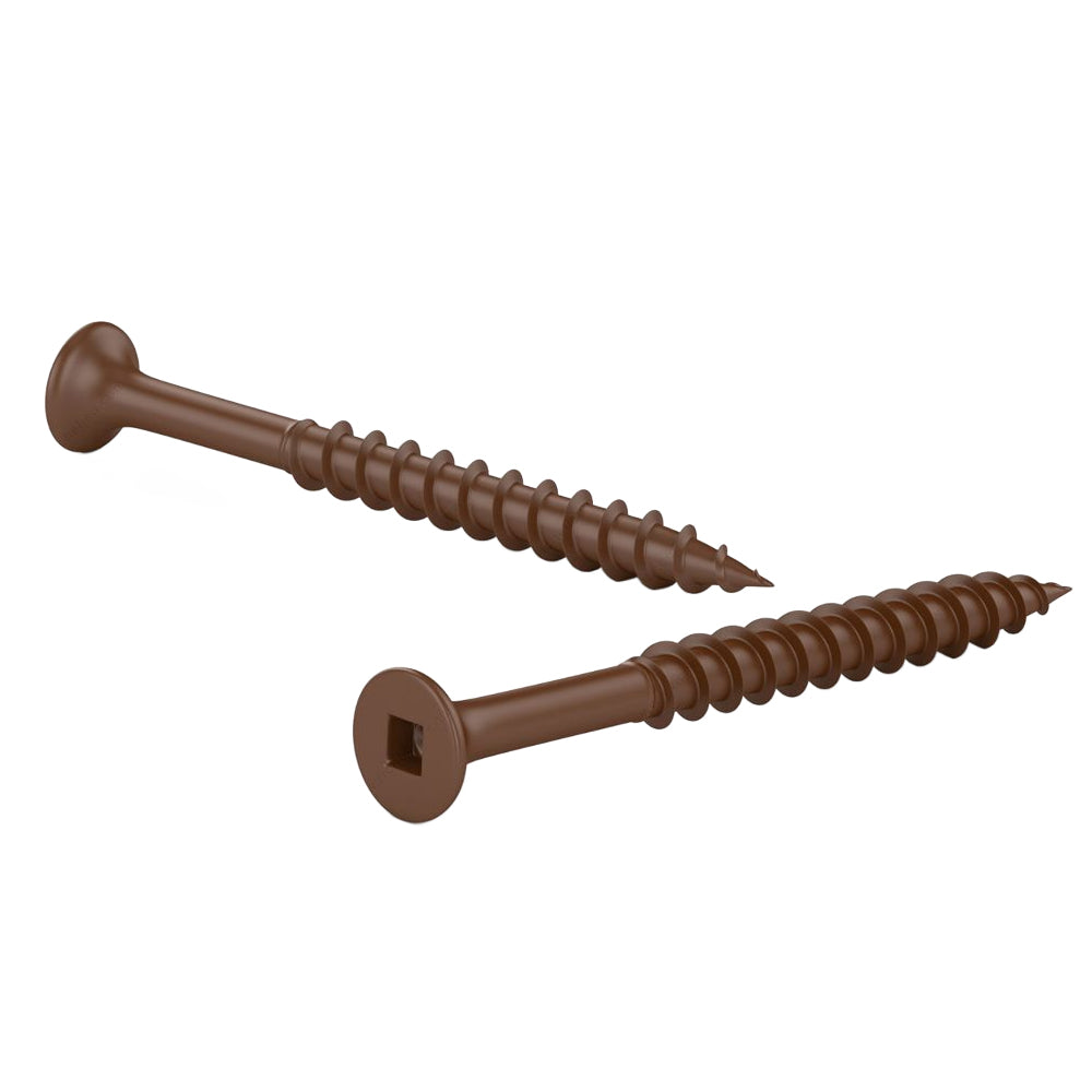 ACQ Ceramic Brown Deck Screws