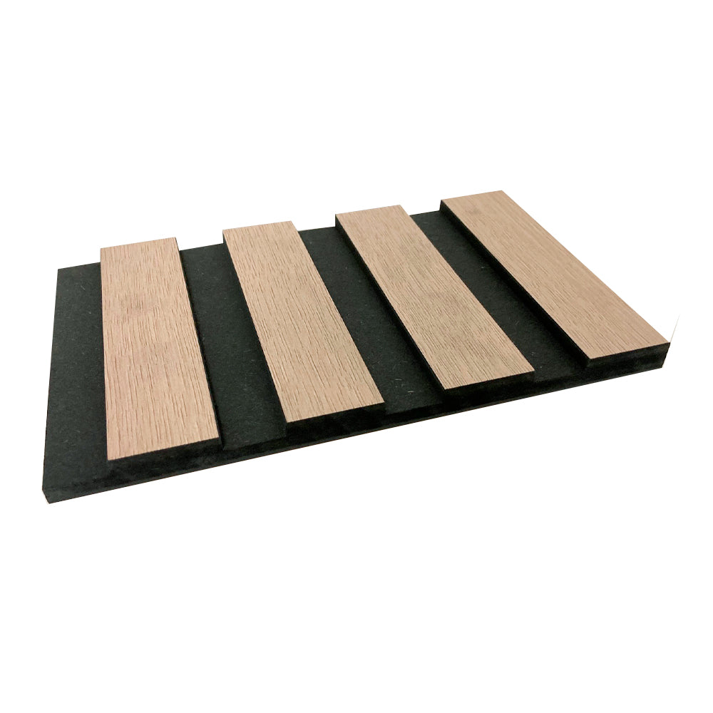 Vizuwall decorative panel white oak finish