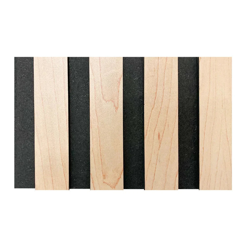 Vizuwall decorative panel maple finish