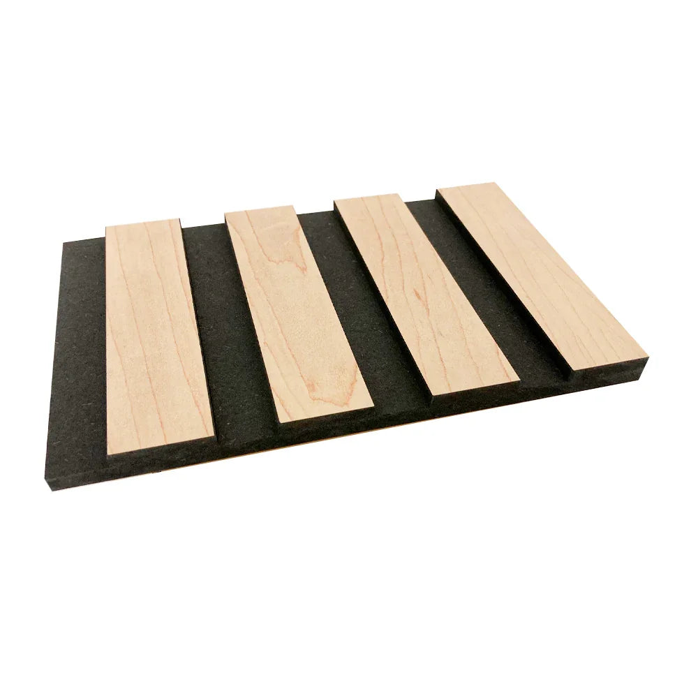 Vizuwall decorative panel maple finish