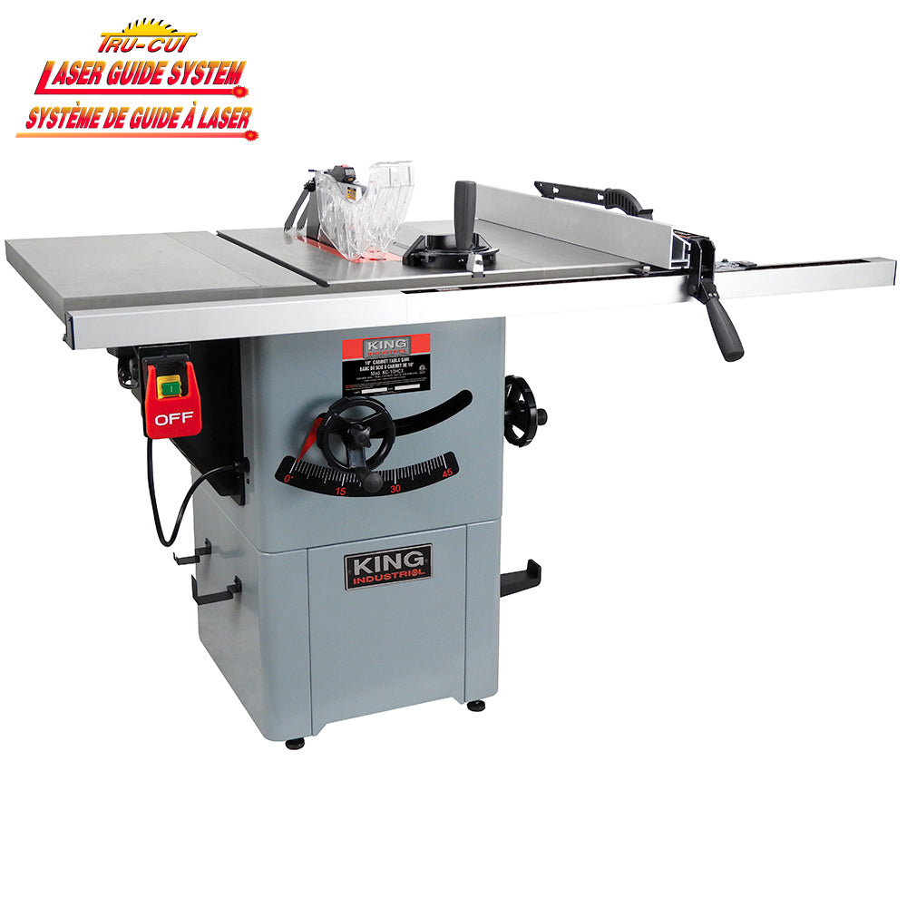 Cabinet table saw 10'' KC-10HCX - King