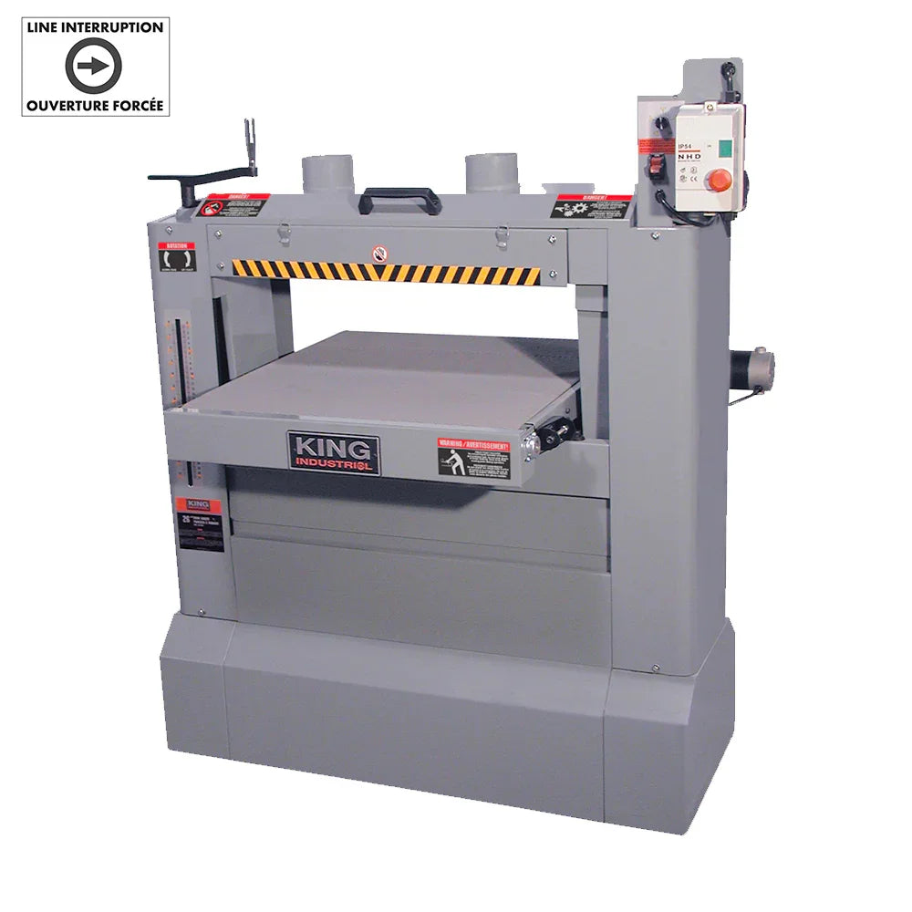 Dual drum sander 26" x 12’’ KC-26DS - King