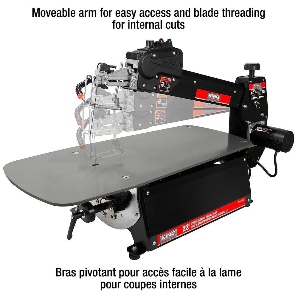 Professional scroll saw 22’’ KXL-22 - King