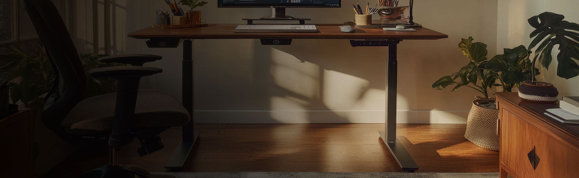 Bases de bureau ajustable