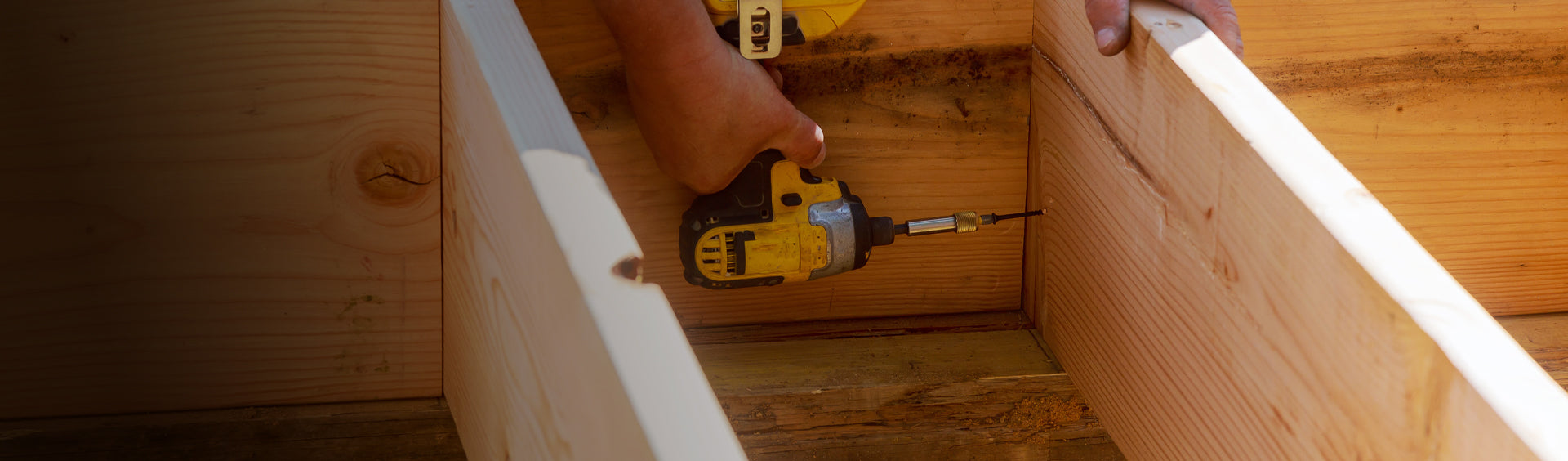 Structures de Bois pour terrasse
