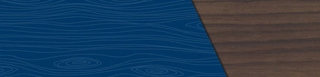 Texture de bois palissandre des Indes à côté d’un motif bleu de nervures de bois