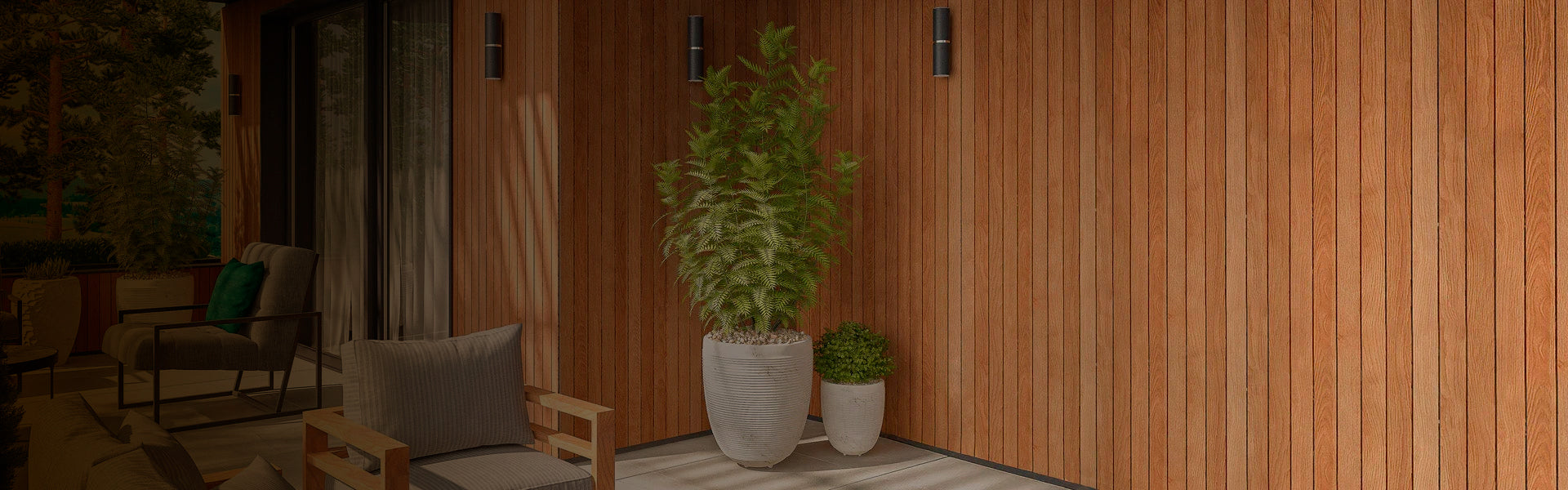 Lambris extérieur en bois