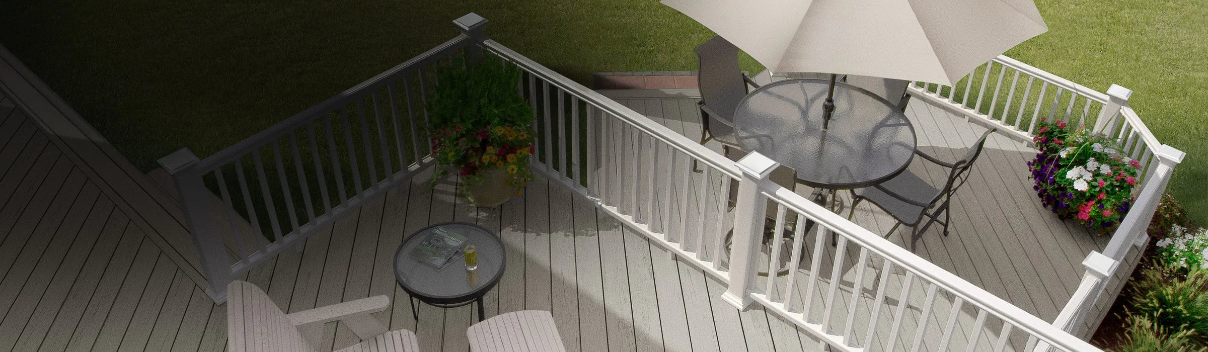 WEATHERED OAK Terrain+ / TimberTech Composite