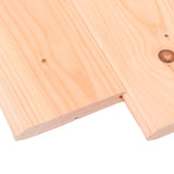 Revêtement extérieur en pin blanc réversible (V-joint et Uni) 3/4” x 5 1/2”