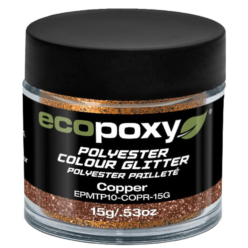 Paillettes de couleur en Polyester - EcoPoxy