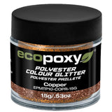 Paillettes de couleur en Polyester - EcoPoxy
