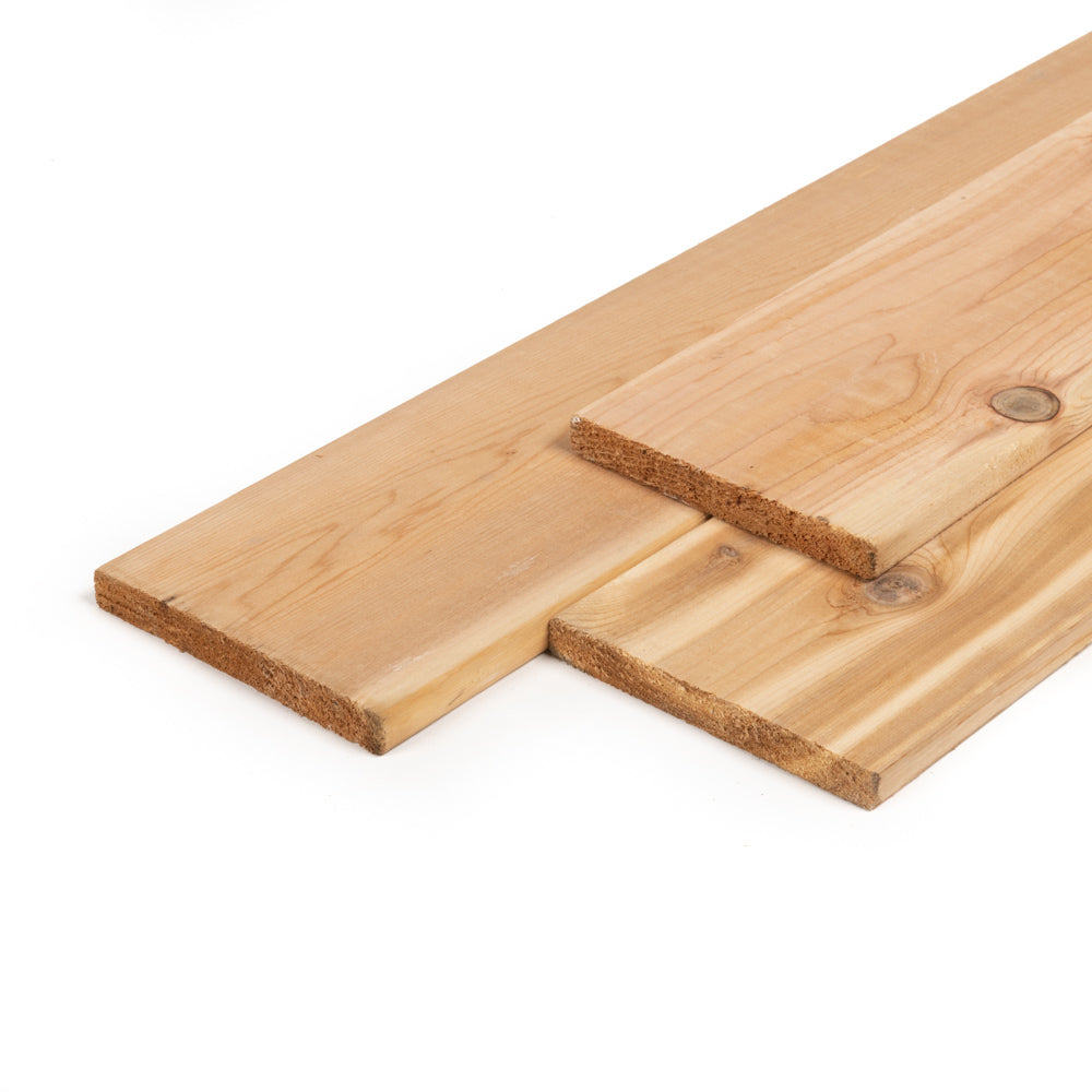 Red cedar Selection patio 1" nominal (5/8'' actual)