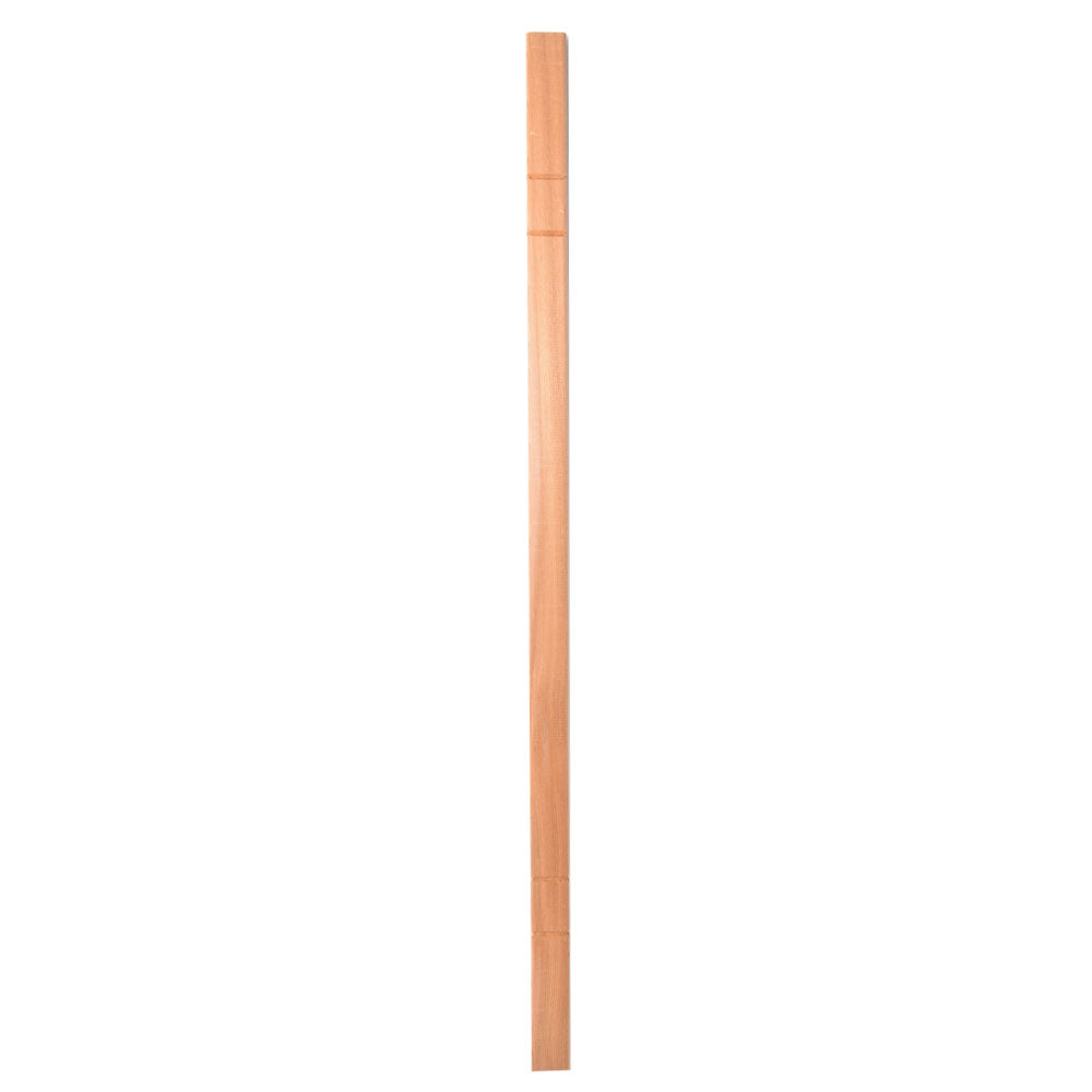 Barrotin en Cèdre Rouge - 4 coches - 1 3/8" x 1 3/8" x 36"