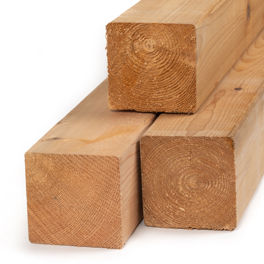 Red Cedar Selection Patio 4" x 4" nominal (3 1/2'' x  3 1/2'' actual)