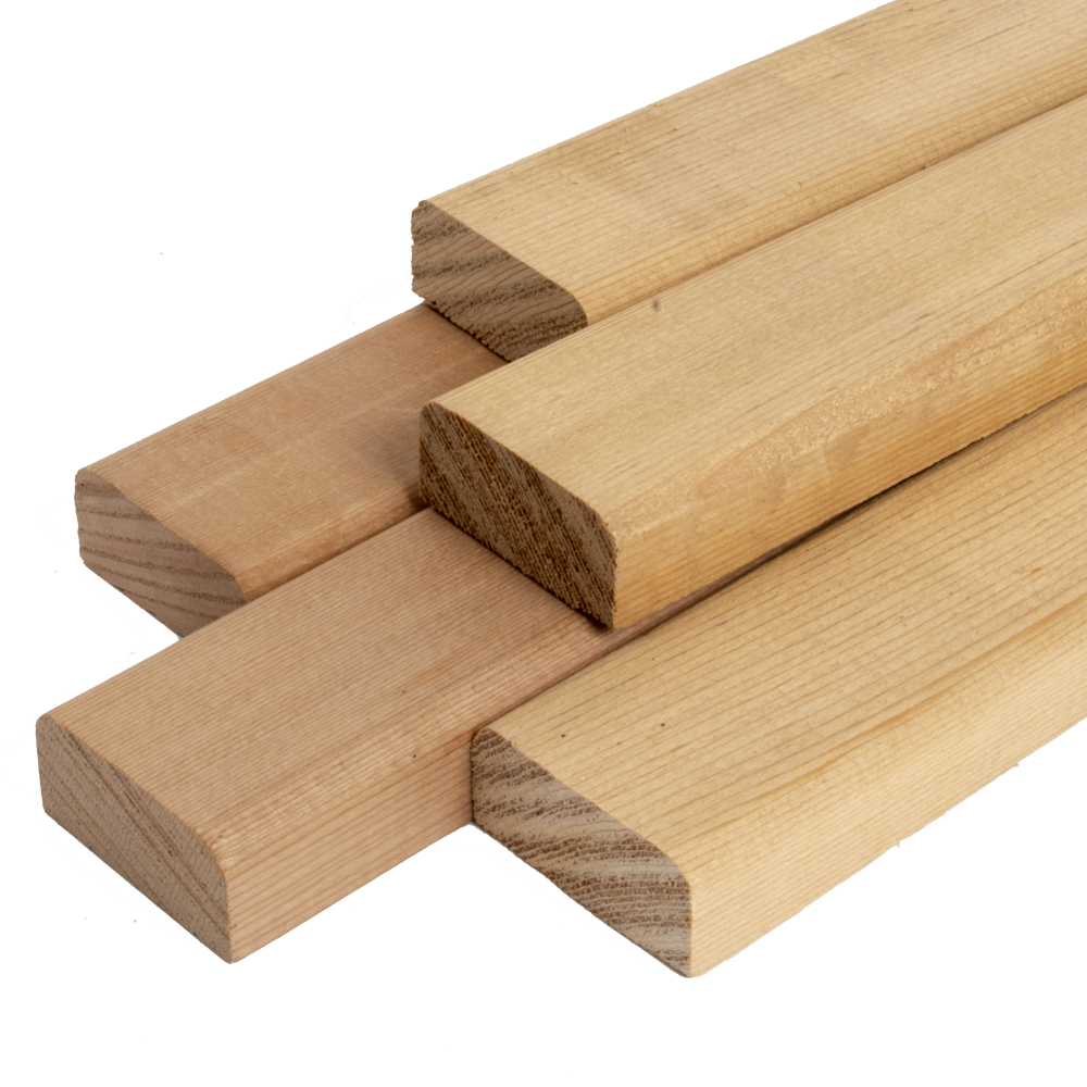 Red cedar lattice for making trellis 5/8" x 1 3/8" x 96''